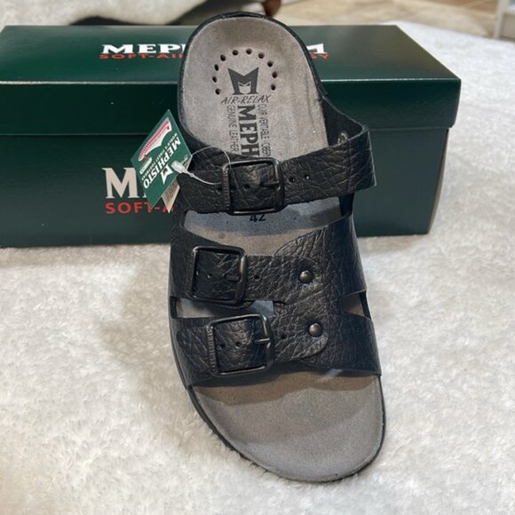 Mephisto Men's Zach Fit Cork Footbed Sandal - Picture 9 of 12